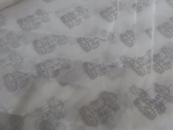 Karrussel / 20gsm Tissue Paper White