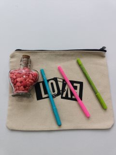 Canvas Make-Up Bag