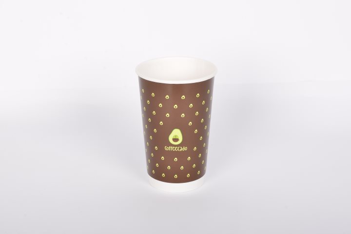 16oz Double-Wall Paper Cup